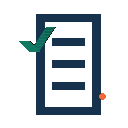 Checklist icon for daily business prompts