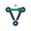Duplication icon for network growth and team activity