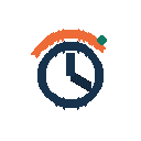 Clock icon for realistic daily time commitment